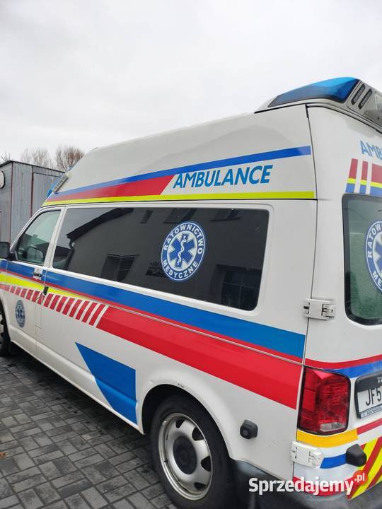 ambulans karetka napęd 4x4 Transporter Drągowina