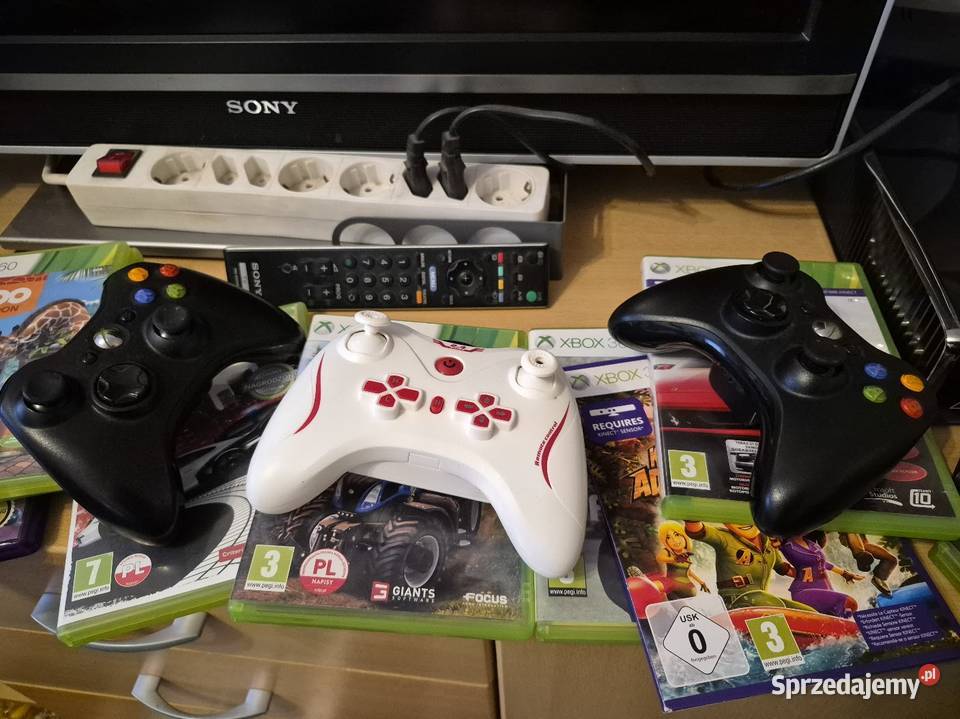 Konsola XBOX KINEKT telewizor z grami telewizor Sypniewo