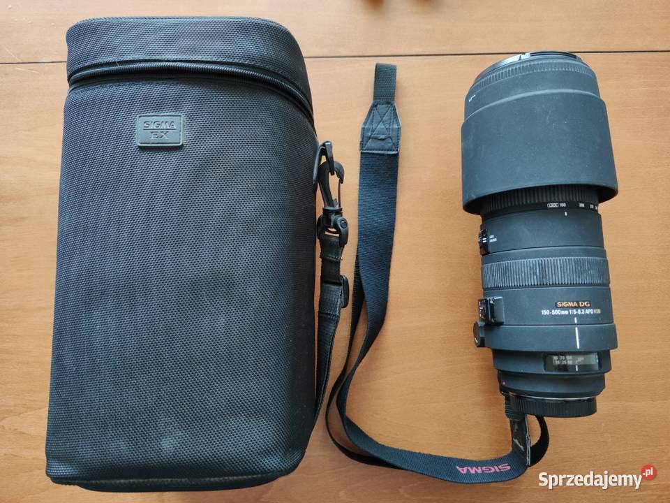 Teleobiektyw Sigma APO DG HSM 150500 f563 kujawsko-pomorskie Toruń