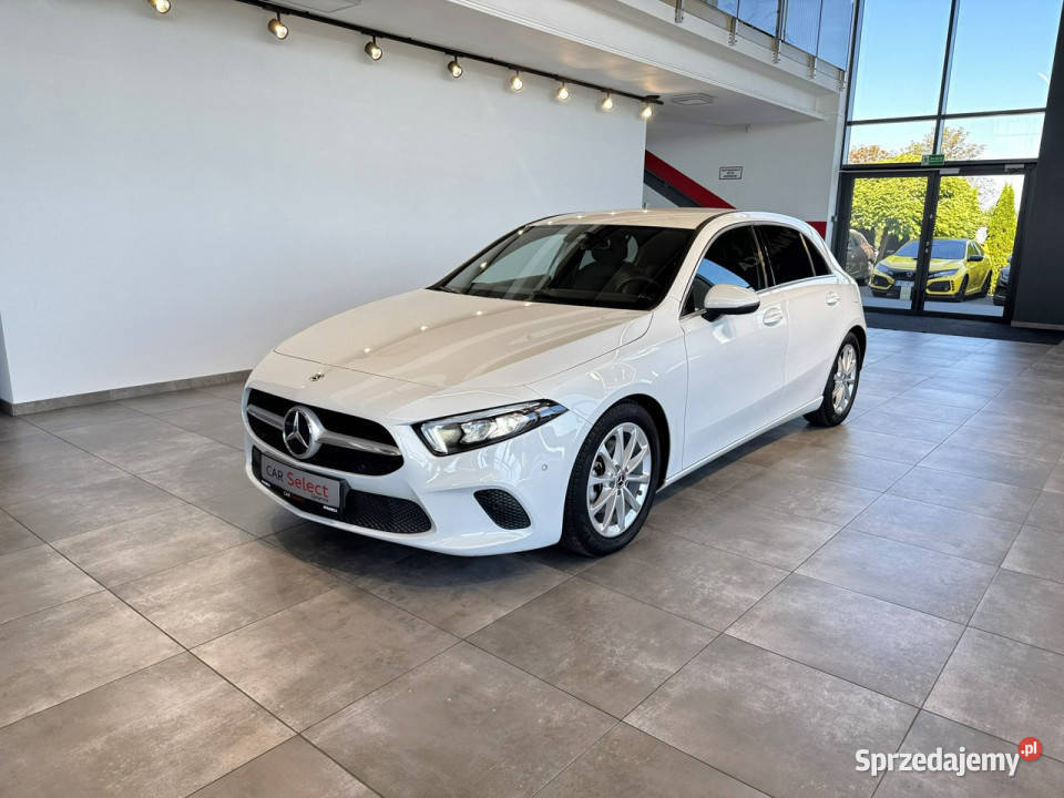 Mercedes A 200 d 150 automat 2019 r salon biały Myślenice sprzedam