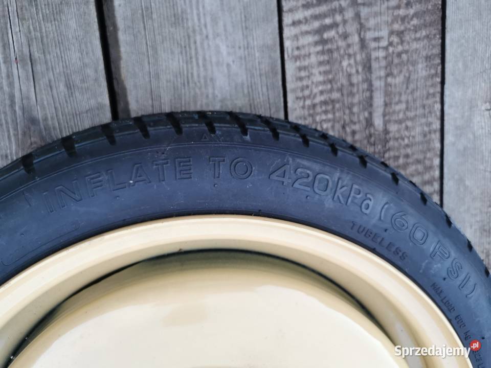 koło dojazdowe 15 5x1143 T11570 MAZDA 3 Lubicz Górny