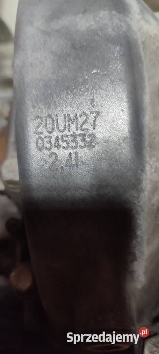 Skrzynia biegów 20um27 22 HDI Boxer Jumper Wólka Biska