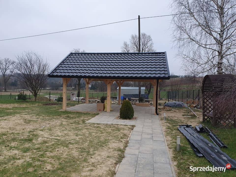 Wiata samochodowa altana garaz Zamość sprzedam