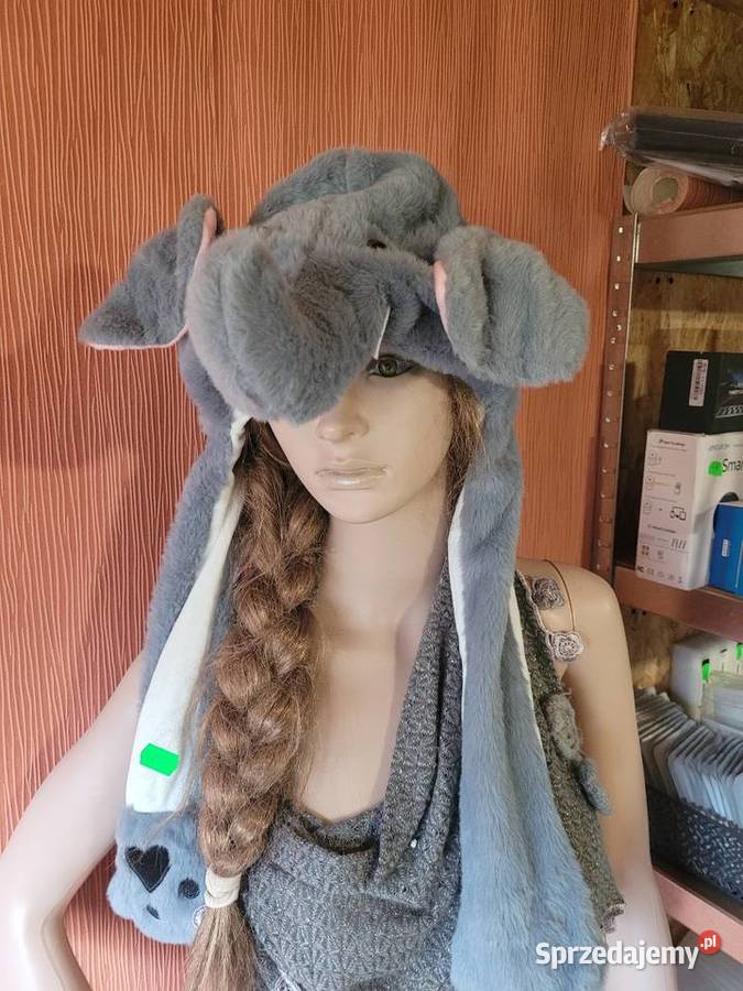 Czapka dziecięca ruchome uszy