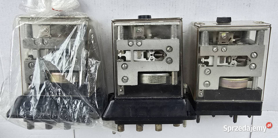 3x RTs61 MERAREFA przekaźnik czasowy ASEA RHGA 2 Produkcja Poznań