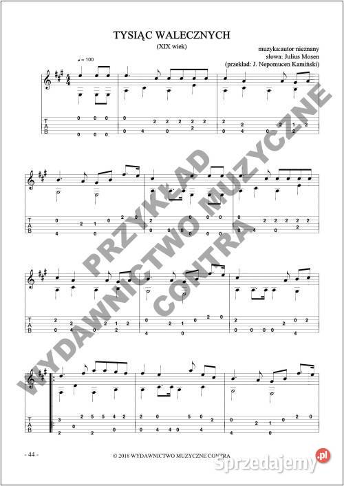 Łatwe Pieśni patriotyczne na gitarę