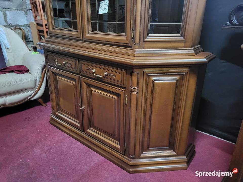 Piękny kredens bufet biblioteka serwantka orzech Kredensy i witryny kujawsko-pomorskie Sypniewo