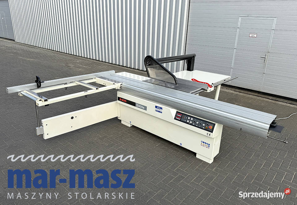 Piła formatowa SCM SI 400E elektronicznie Sierakowska Huta