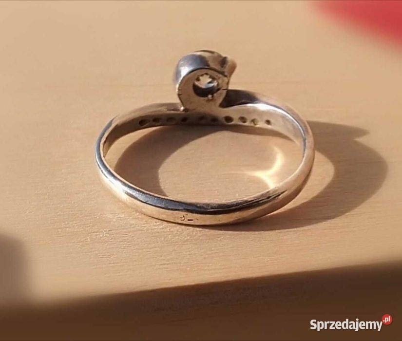 Pierścionek srebro 171mm Cieszyn