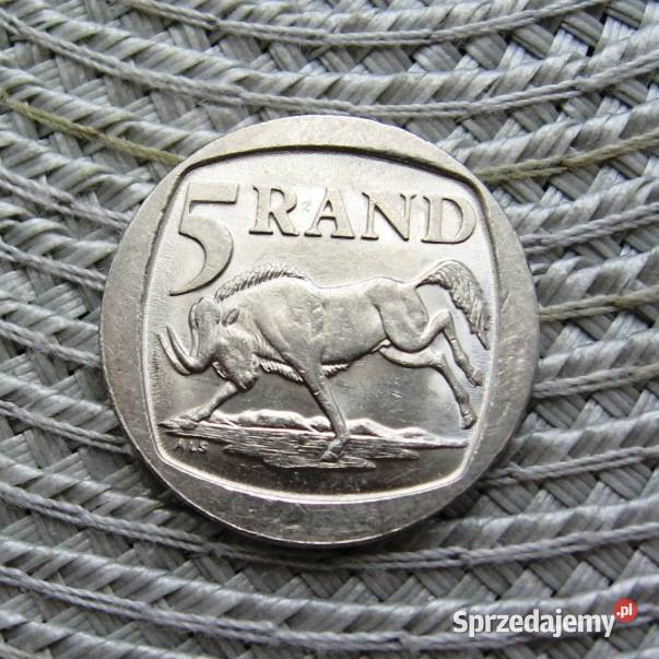 RPA 5 Rand 1995r Ładna Numizmatyka Kalisz