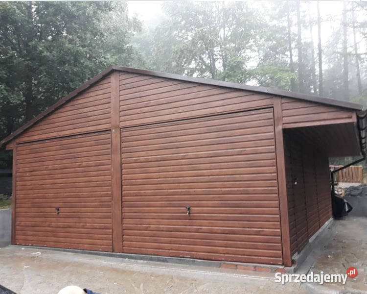 Graż blaszany Drewnopodobny 16x6 Wiata Hala Bełchatów sprzedam