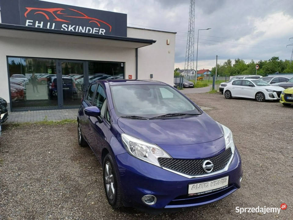 Nissan Note NAVI Kamera CLIMATRONIC Bezwypadkowy gniazdo USB małopolskie