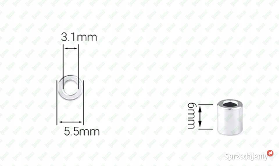 M3X6 ALUMINIOWA TULEJKA DYSTANSOWA 3D DRUKARKA Warszawa