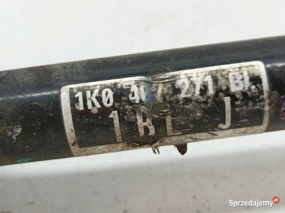 PÓŁOŚ LEWY PRZÓD GOLF V A3 8P 19 TDI 1K0407271BL Rok produkcji 2007 świętokrzyskie
