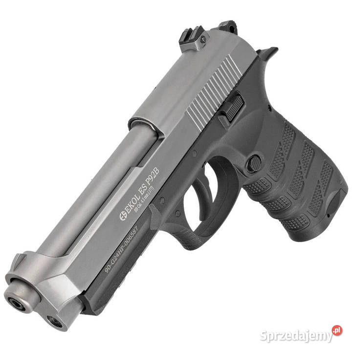 Pistolet wiatrówka Voltran Ekol ES P92B Fume 45