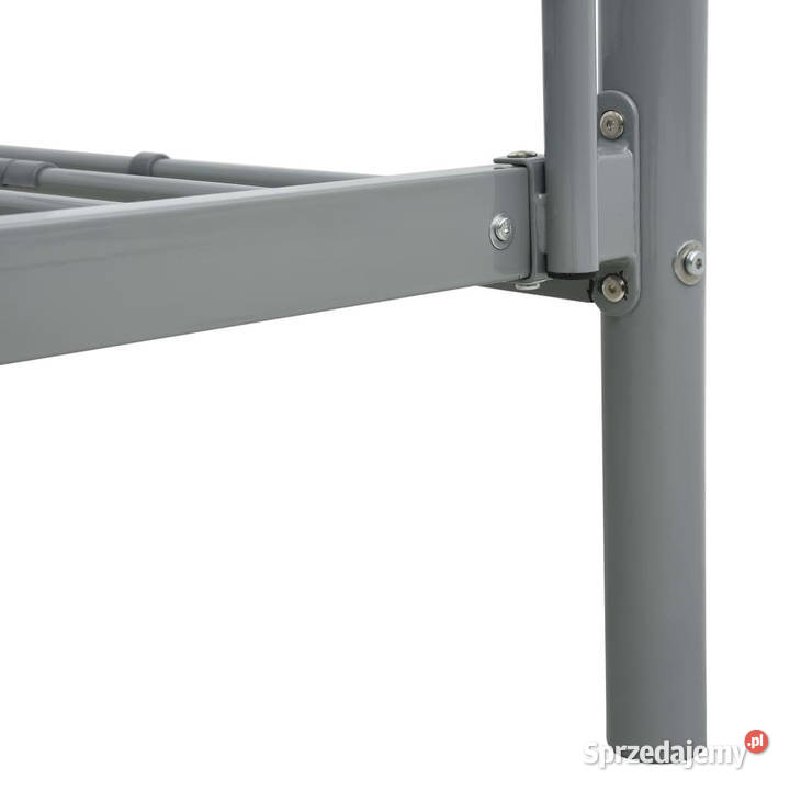 Łóżko piętrowe szare metalowe 90 x 200 WM287911 208cm Warszawa