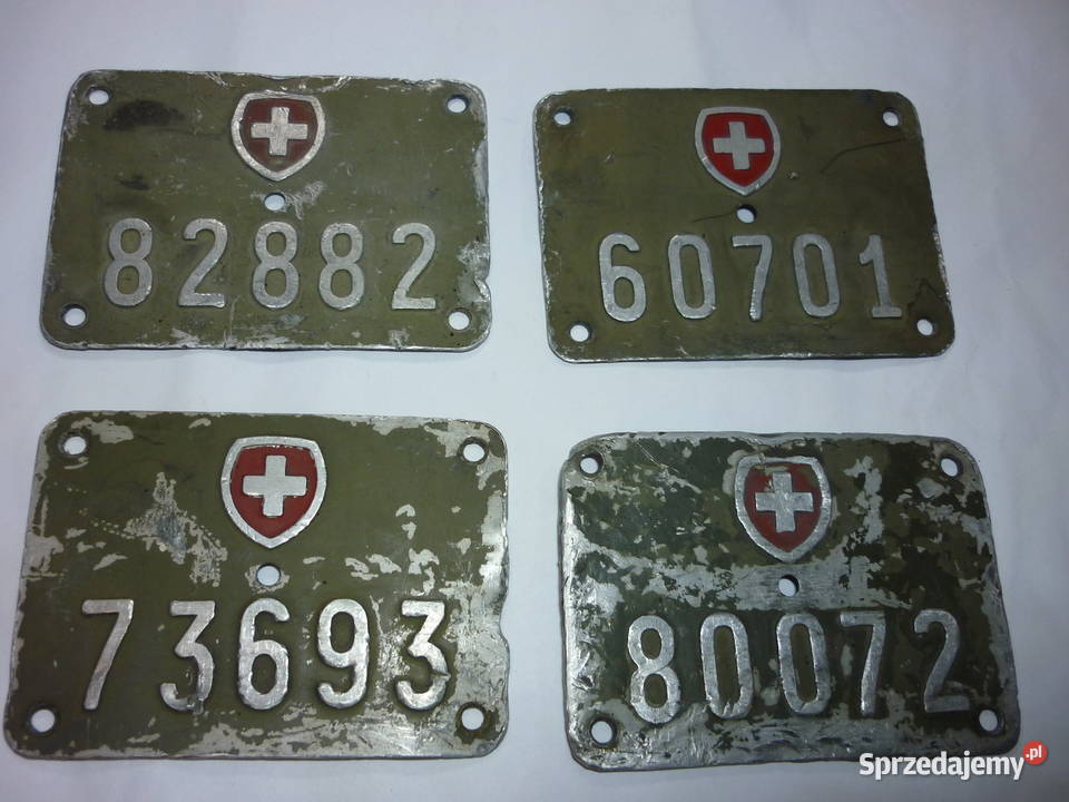 Tabliczka rejestracyjna do roweru