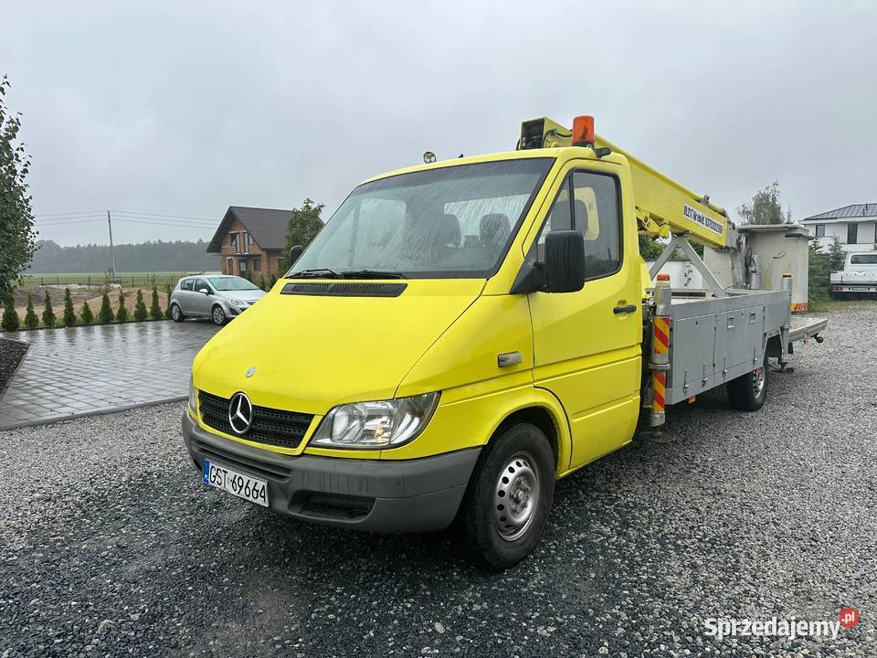 Mercedes Sprinter 311 podnośnik koszowy 21m Rok produkcji 2005 Złoczew