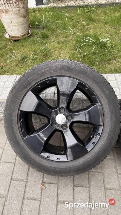 KOMPLET Felgi Aluminiowe SUBARU 17 Opony Zimowe