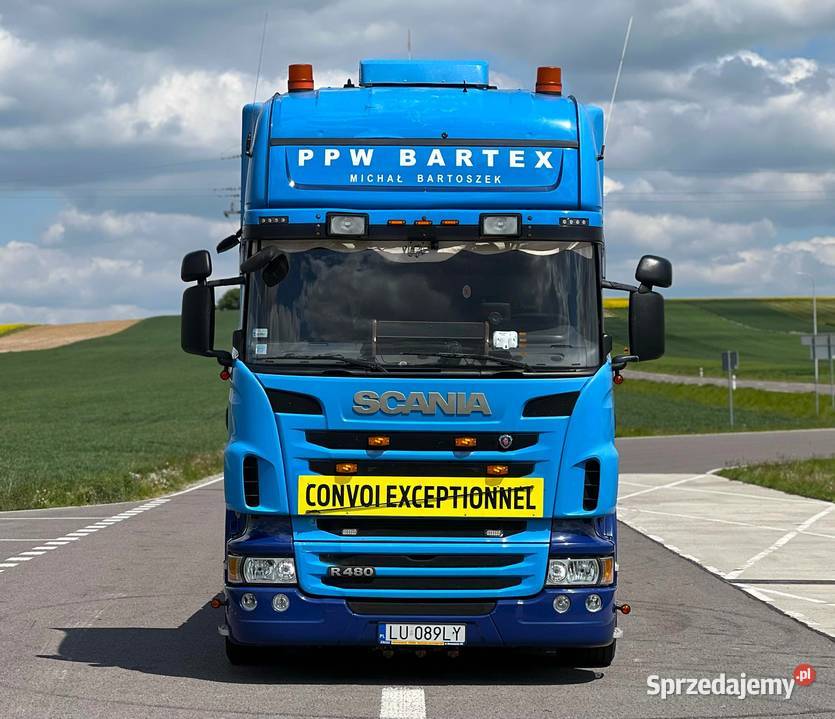 Scania R480 EURO 5 Low deck mega 70 T XL 933000km Ćmiłów