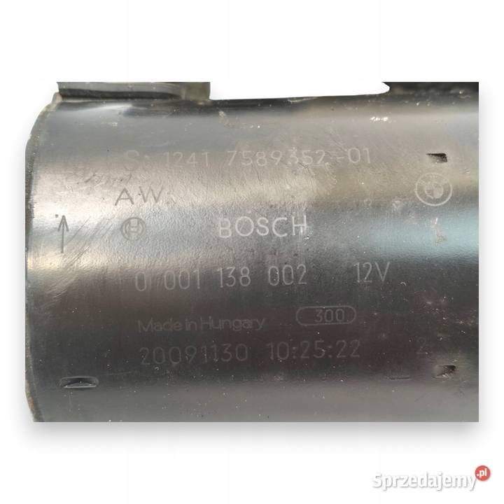 ROZRUSZNIK BMW E90 E87 20 N43 START STOP MANUAL lubelskie Chełm sprzedam