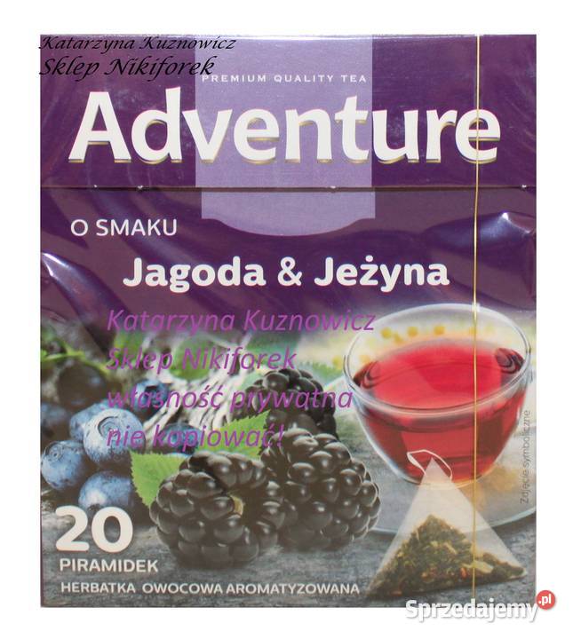 Herbata adventure owocowa malina kardamon Stare Miasto