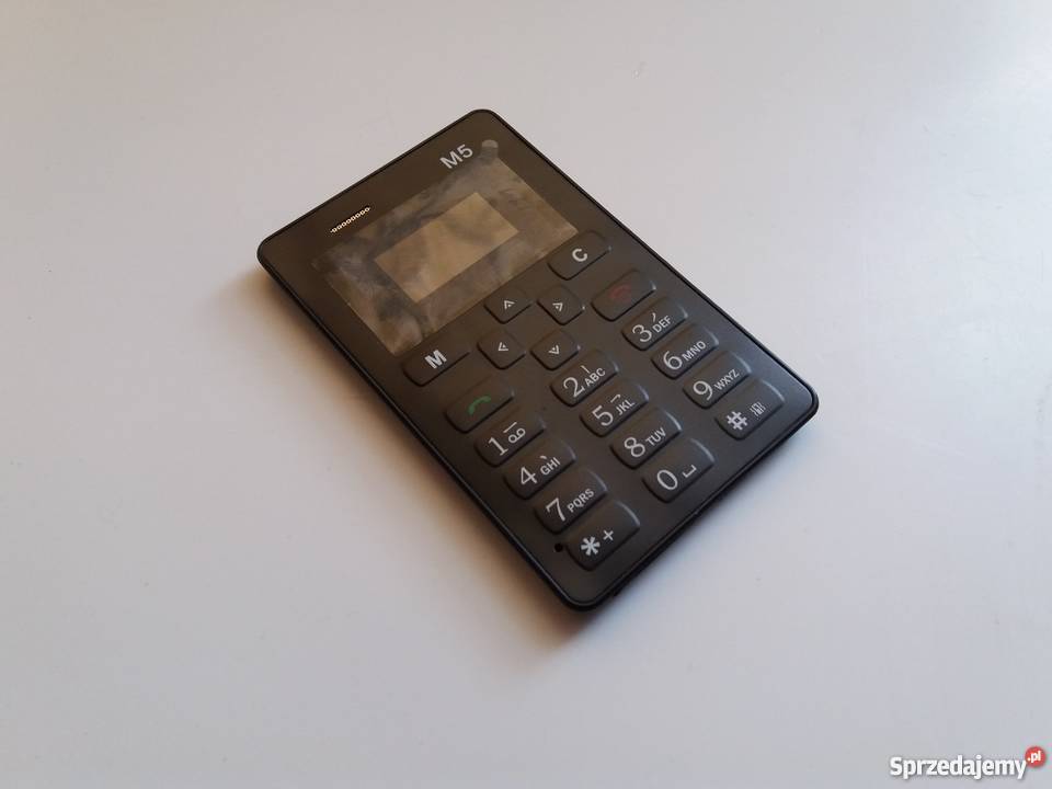 Telefon Aiek M5 telefon wielkosci karty