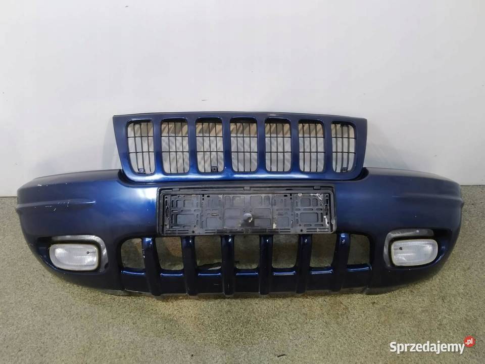 ZDERZAK PRZÓD NIEBIESKI WJ Jeep Cherokee II Rok produkcji 2000 sprzedam