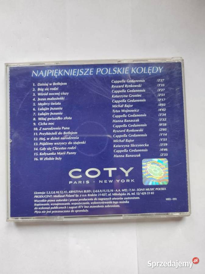 najpiękniejsze polskie kolędy limitowana edycja 1 płyta świętokrzyskie Kielce sprzedam