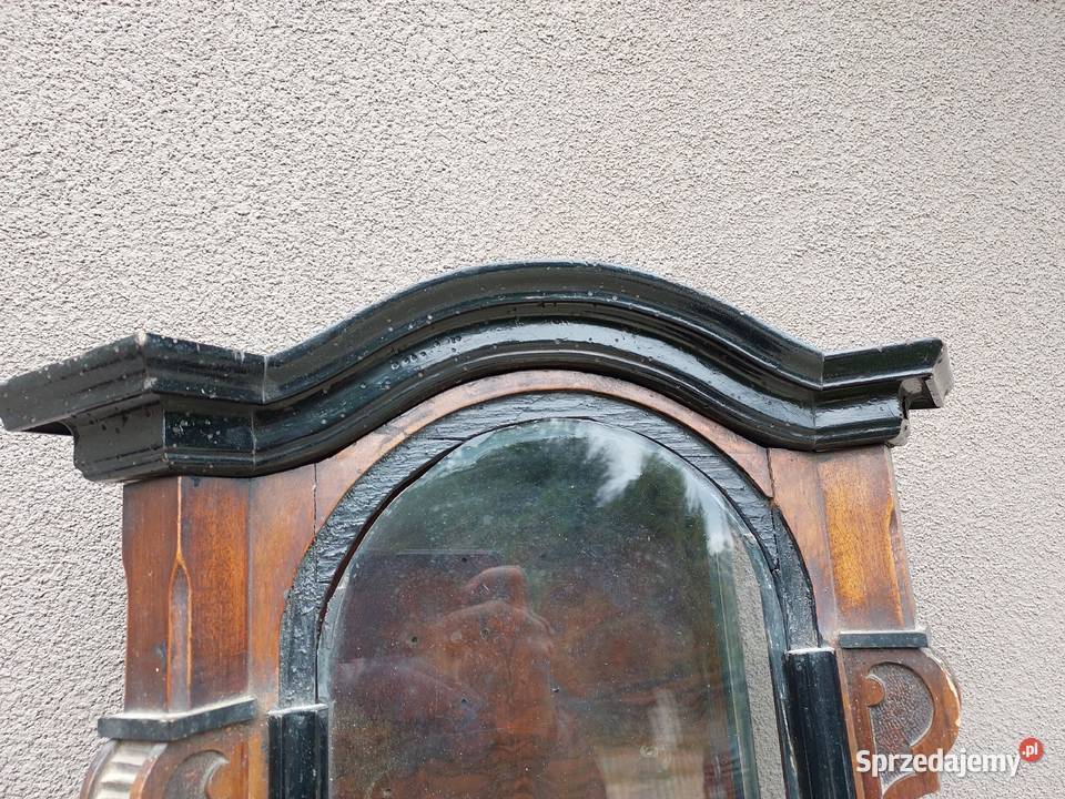 S184 Skrzynia duża obudowa starego zegara pomorskie Tczew