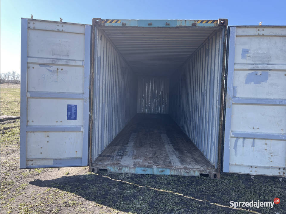 Kontener morski magazynowy 40 DVHC 12 metrowy Sucha Beskidzka