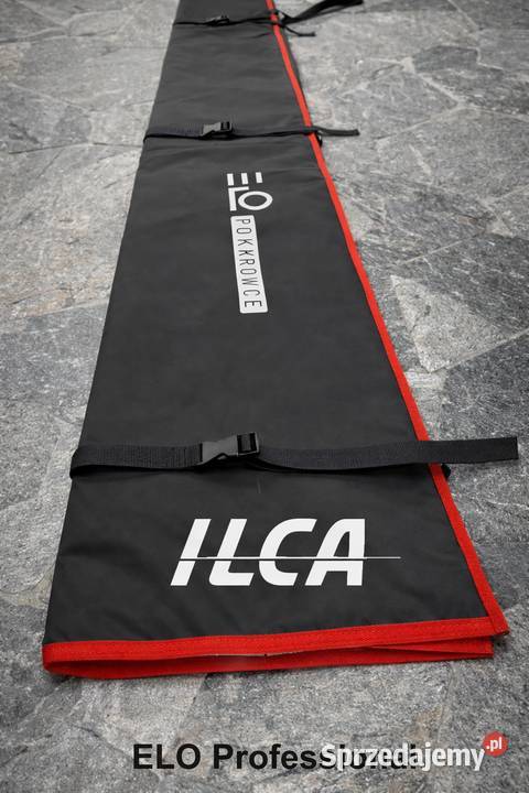 Pokrowiec na żagiel i omasztowanie ILCA Laser Żeglarstwo Giżycko