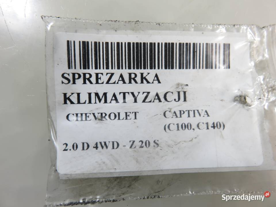 KOMPRESOR KLIMATYZACJI CHEVROLET CAPTIVA C100 20