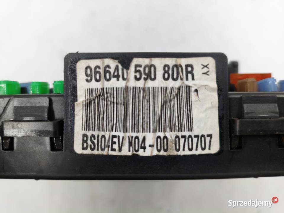 Sterownik Silnika Peugeot 407 20 16v 9663095780 osobowe Komputery mazowieckie Wyszków