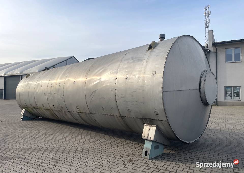 Stalowy zbiornik naziemny 50 000 l ocieplony Oświęcim