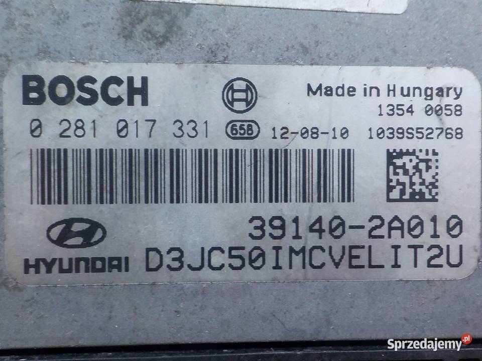 ix20 16 CRDI 13r 5D sterownik komputer silnika Suków sprzedam