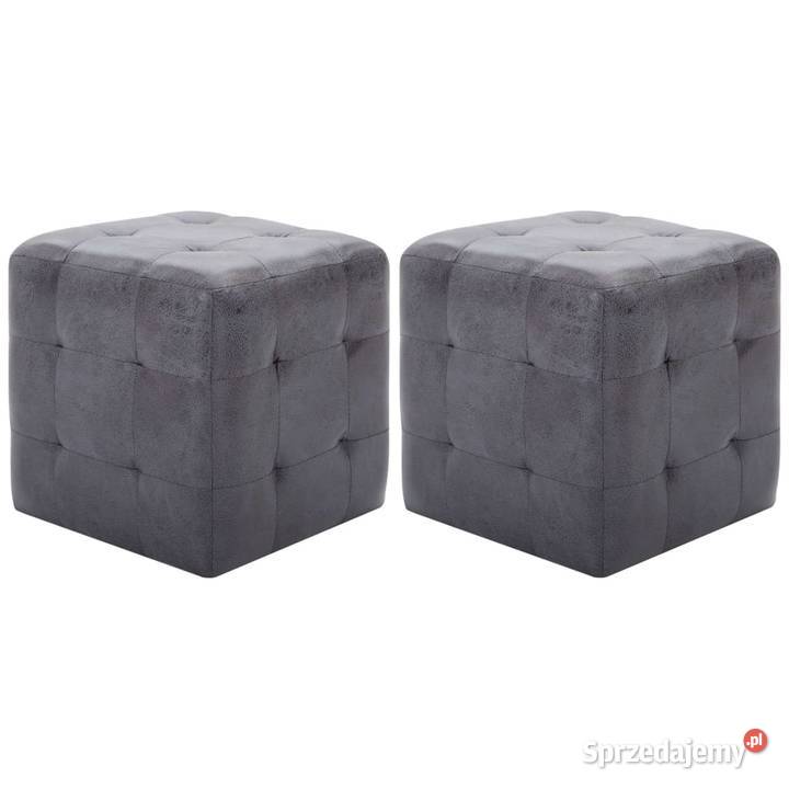 vidaXL Pufy 2 szare 30 x 30 x 30 278383 Warszawa