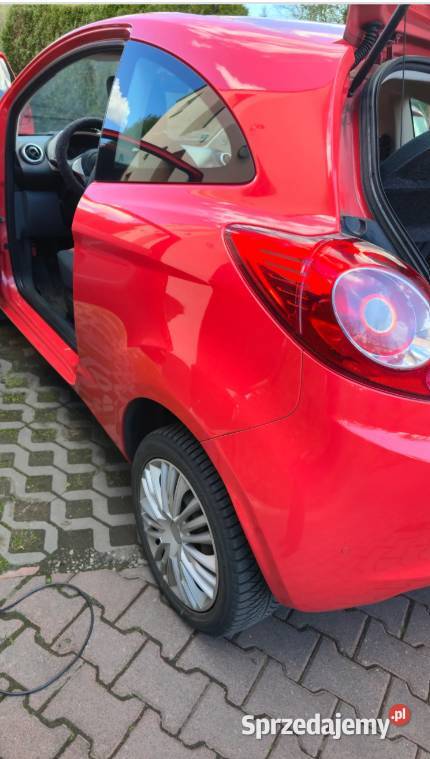 Ford Ka 2010 12 niski przebieg czerwony Katowice