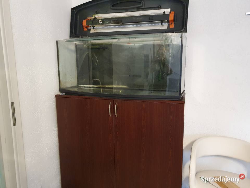 Akwarium z szafką i pompą filtrującą Radomsko