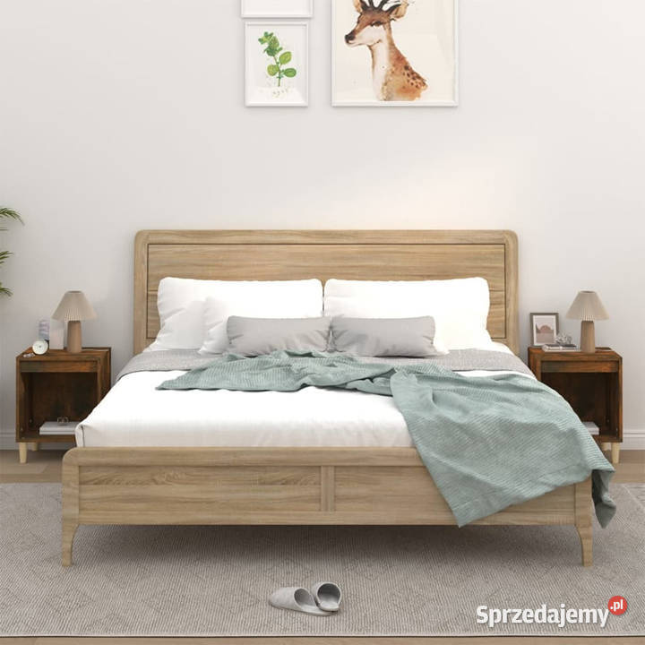 Szafki nocne 2 przydymiony dąb 40x35x50 WM821869 Warszawa