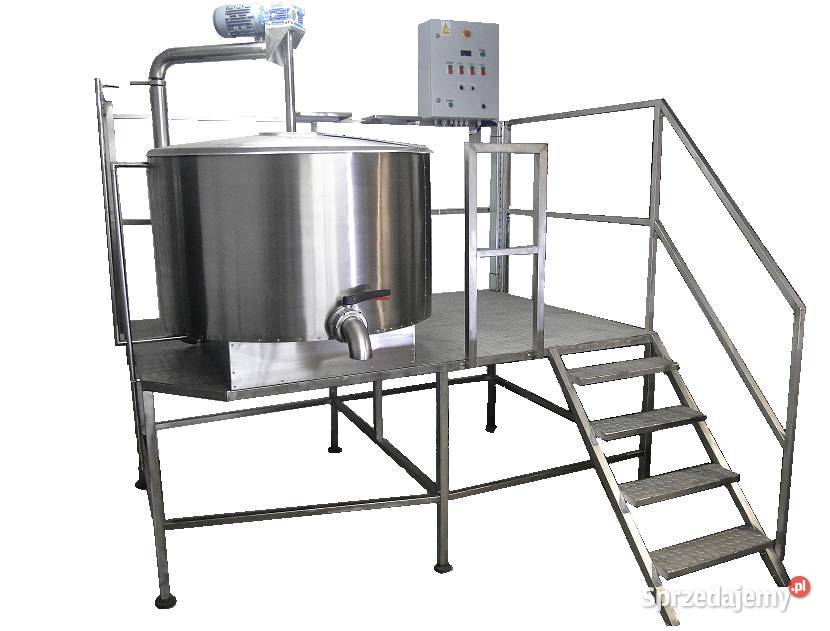 Kocioł serowarski kocioł z płaszczem wodnym