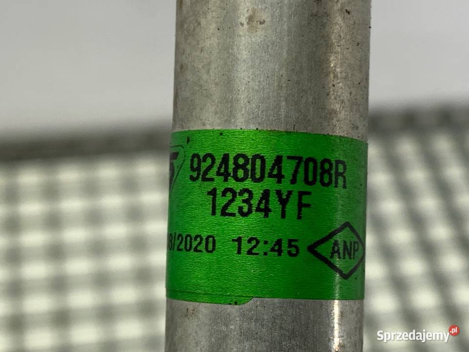 RURKA KLIMATYZACJI RENAULT CLIO V 924804708R 10 osobowe Przewody klimatyzacji