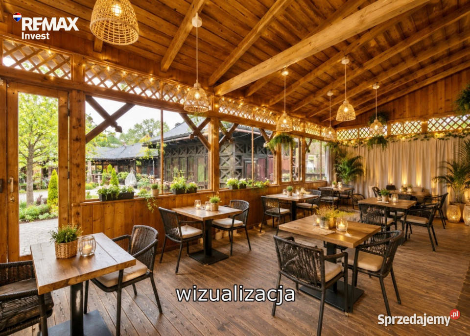 Kompleks restauracyjnohotelowy z charakterem parking