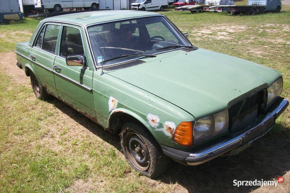 Mercedes w123 beczka 240d słaby stan w całości Przytyk