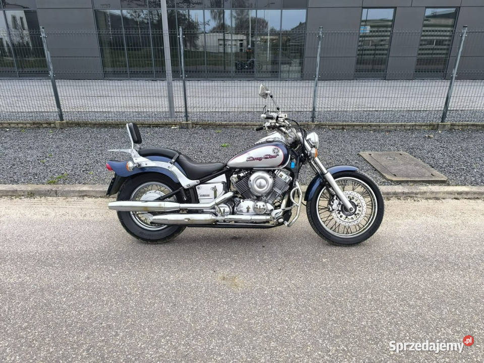 Yamaha Drag Star XVS 650 1997 Chromy Na A2 Rok produkcji 1997 Pabianice