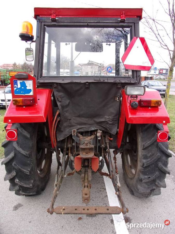 Ciągnik URSUS 2812 z pługiem do śniegu dostępny