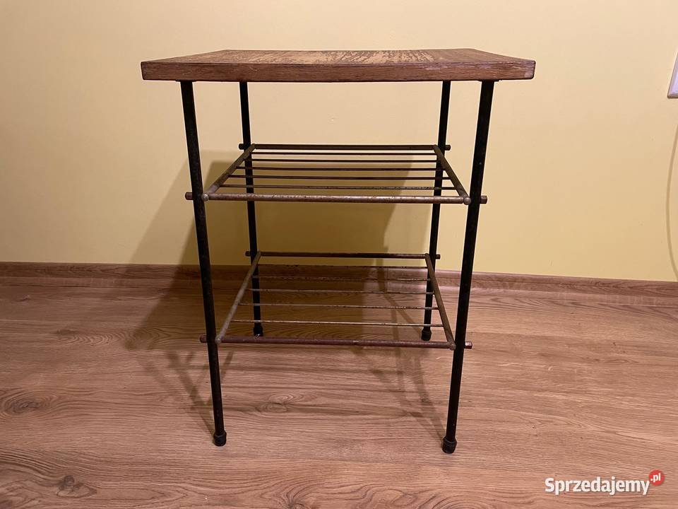 Stolik PRL gazetownik Polamp Radom Kołobrzeg sprzedam