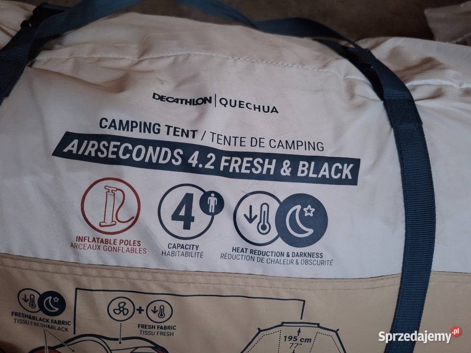 Namiot Kempingowy dmuchany Air Seconds 42 FB 2ND Samorządki