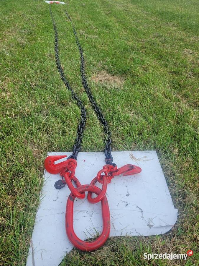 Zawiesie łańcuchowe 4 cięgnowe 25 ton 8 metra mazowieckie Jagodnia
