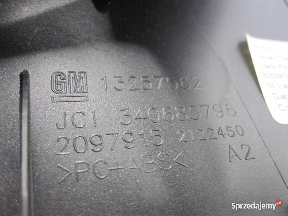 ASTRA J 12r ramka radia konsoli 13257562 Osłony i zaślepki Kielce